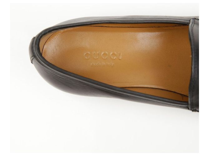 Gucci Mocassino in pelle Horsebit Nero - vista 15