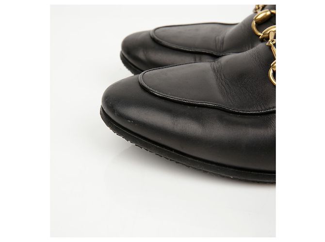 Gucci Mocassino in pelle Horsebit Nero - vista 8