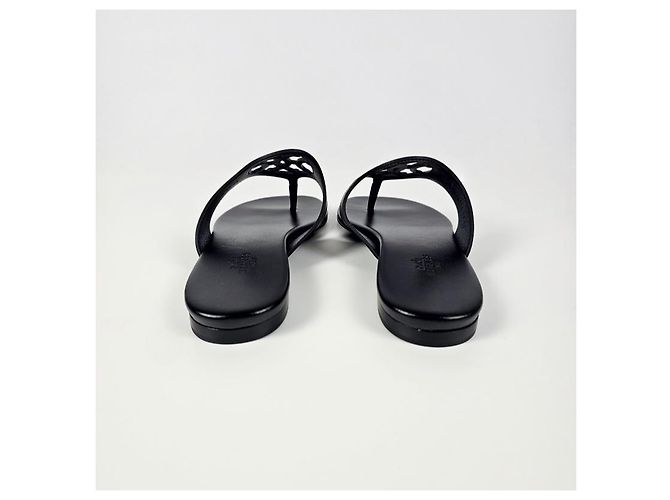 Hermès Sandali ciabatte da donna Noir - vista 11