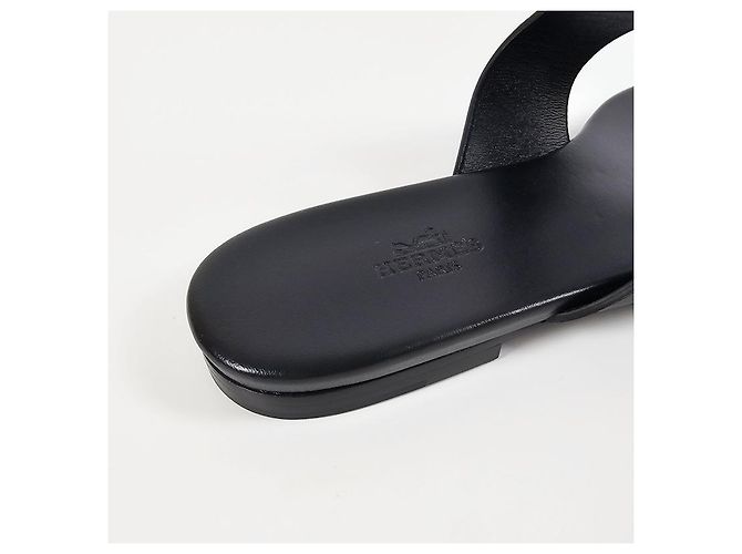Hermès Sandali ciabatte da donna Noir - vista 14