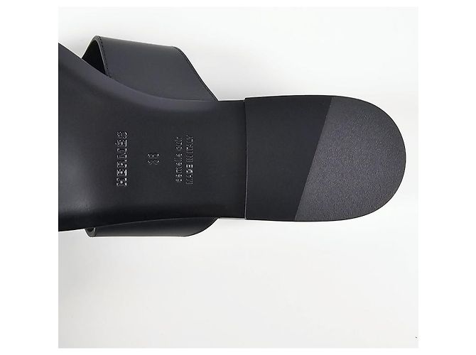 Hermès Sandali ciabatte da donna Noir - vista 15