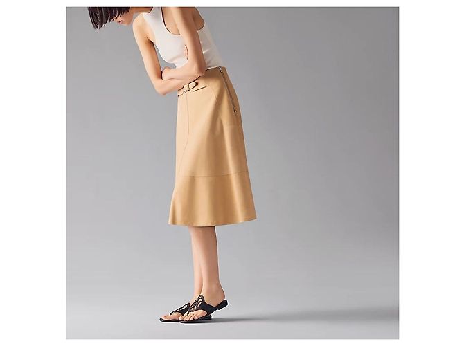 Hermès Sandali ciabatte da donna Noir - vista 3