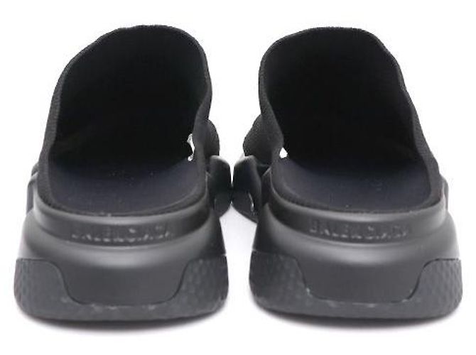 Balenciaga Mule Speed Recycled Knit Black - vista 4