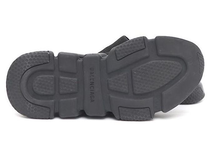 Balenciaga Mule Speed Recycled Knit Black - vista 5