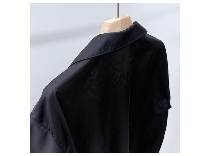 Prada Re-Nylon Kurzarmhemd Schwarz - Ansicht 5