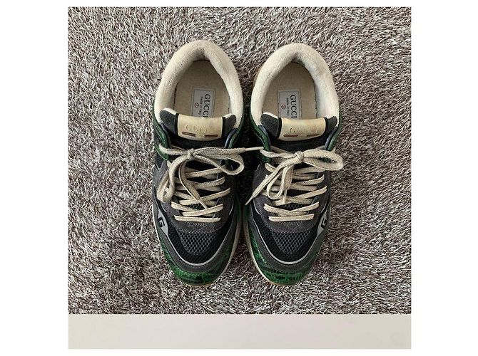 Gucci Sneakers Ultraface Crocodile - vista 2