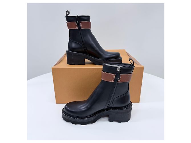 Louis Vuitton Botines Chelsea Black - vista 5