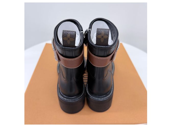 Louis Vuitton Botines Chelsea Black - vista 7
