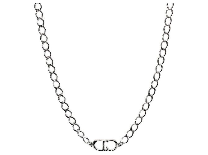 Collar Dior plata - vista 2