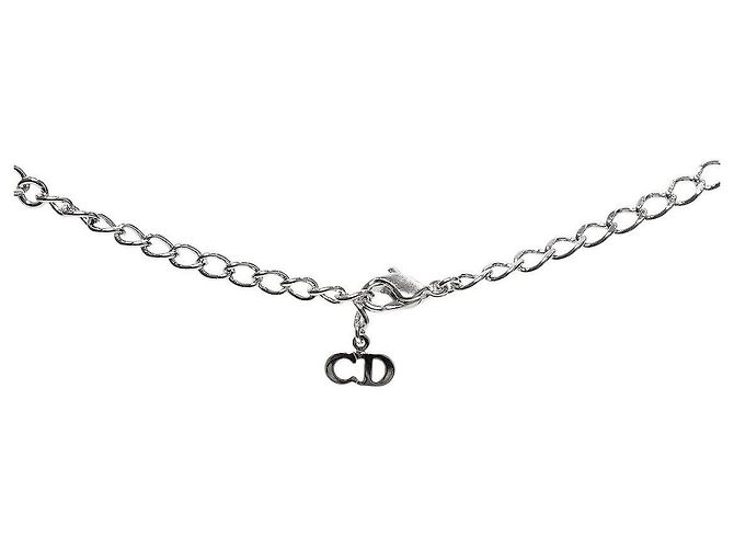 Collar Dior plata - vista 3