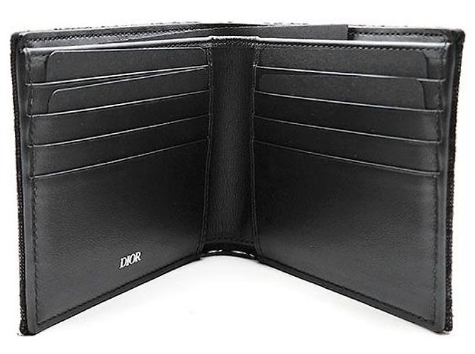 Dior Oblique Leather Wallet - view 6