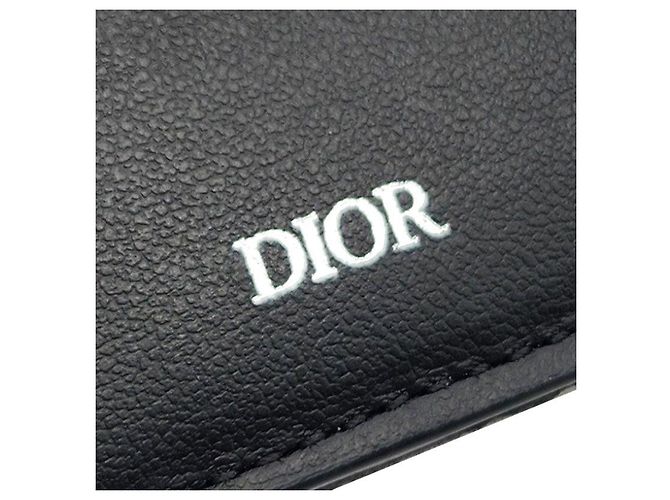 Dior Oblique Leather Wallet - view 7