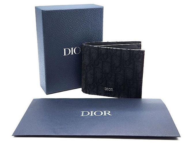 Dior Oblique Leather Wallet - view 8