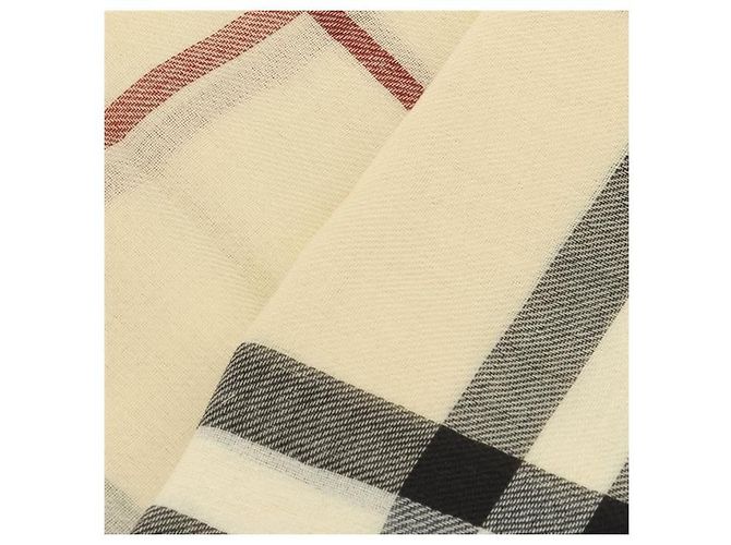 Sciarpa Burberry in lana a quadri - vista 3