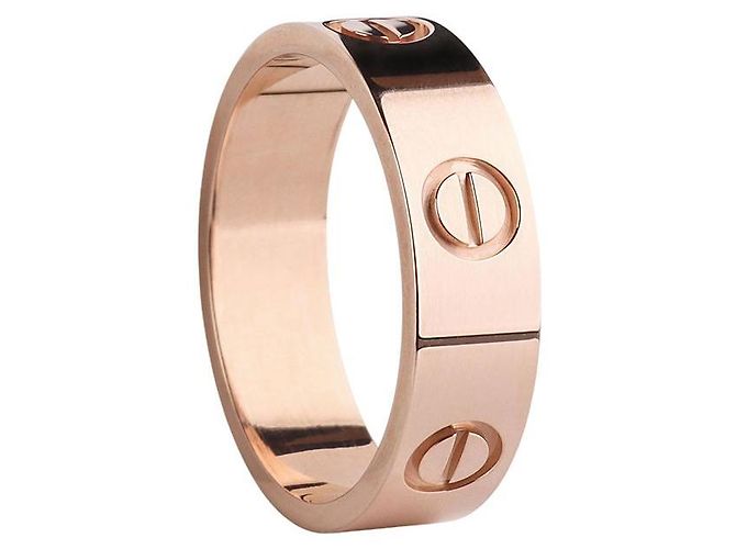 Cartier Love Ring in Pink Gold Größe - Ansicht 2