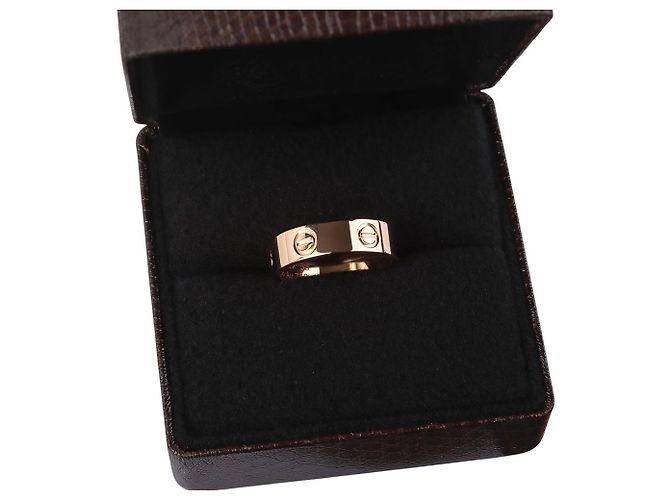 Cartier Love Ring in Pink Gold Größe - Ansicht 5