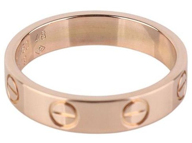 Cartier Mini Love Ring in Pink Gold Größe - Ansicht 4