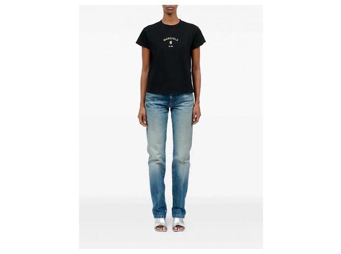Maison Martin Margiela Signature Jersey T-Shirt - Ansicht 5