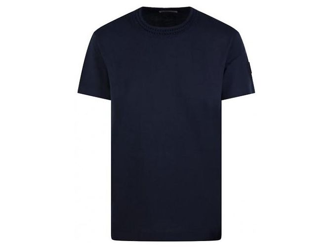 Moncler Baumwoll-T-Shirt mit Häkel-Akzenten - Ansicht 4