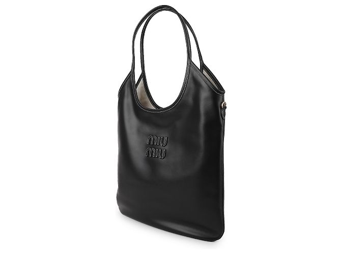 Miu Miu Ledertasche Schwarz - Ansicht 4