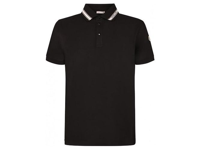 Moncler Polo-Shirt aus Baumwoll-Piqué - Ansicht 4