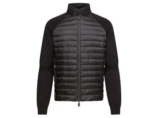 Moncler Gesteppter Cardigan mit Reißverschluss - Ansicht 4