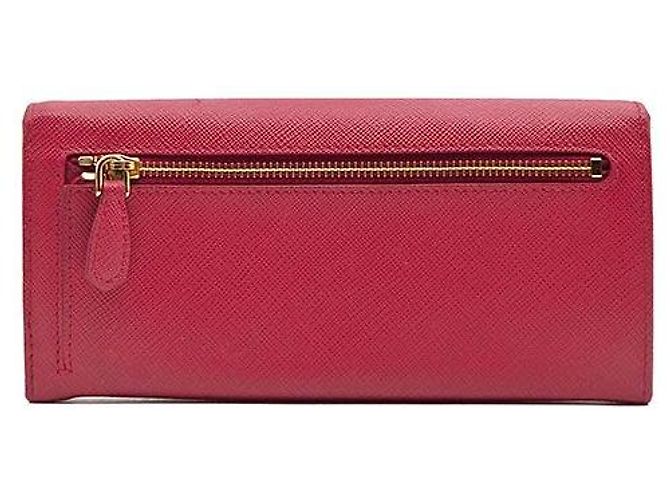 Prada Cartera larga de Saffiano Metal - vista 3
