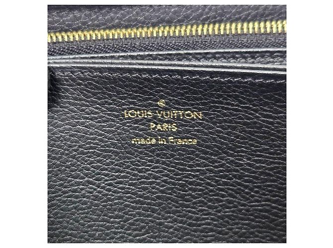 Louis Vuitton Black Epent Leather Long Wallet - vista 7