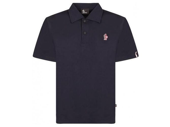 Moncler Polo-Shirt mit Logo-Patch - Ansicht 4
