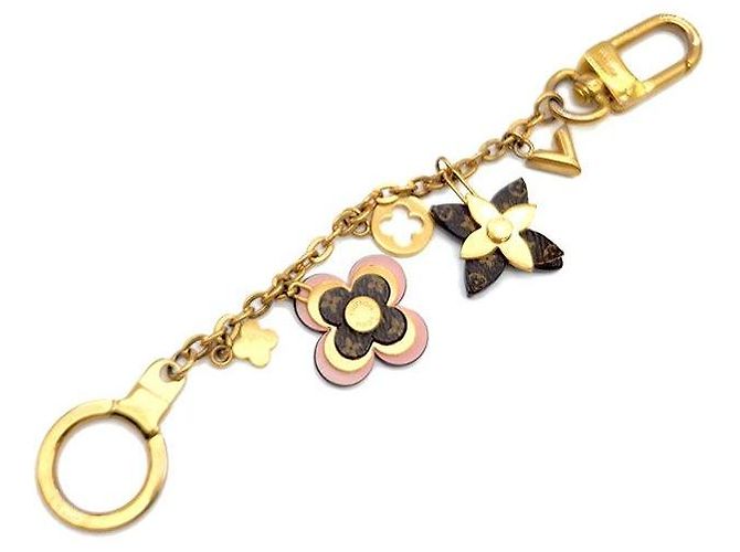 Louis Vuitton Portachiavi e charm per borsa Blooming Flower Chain - vista 2