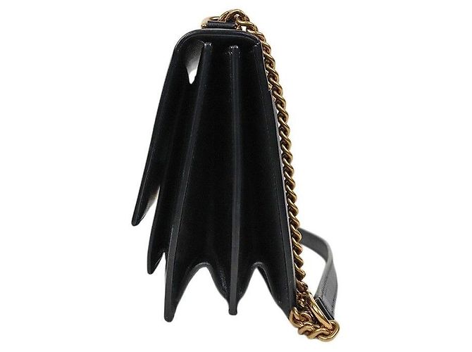 Balenciaga Borsa a tracolla BB con patta nera - vista 2