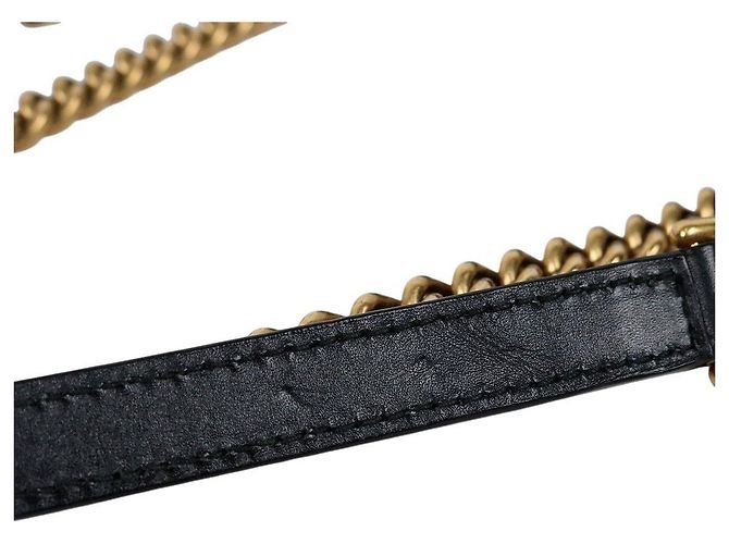 Balenciaga Borsa a tracolla BB con patta nera - vista 7