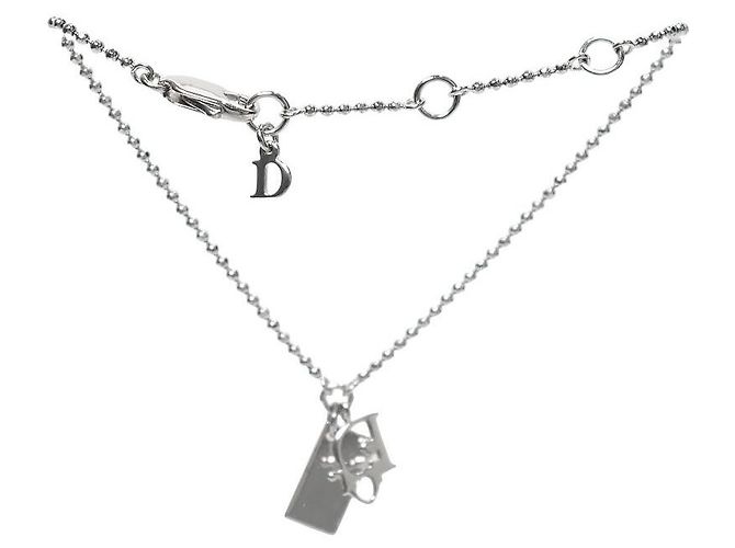 Dior Brazalete Oblique Heart Dice Silver - vista 3