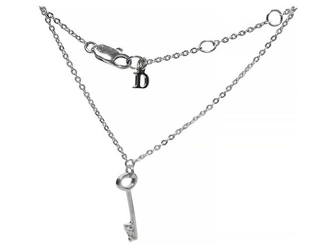 Pulseira Dior Key prata - vista 3