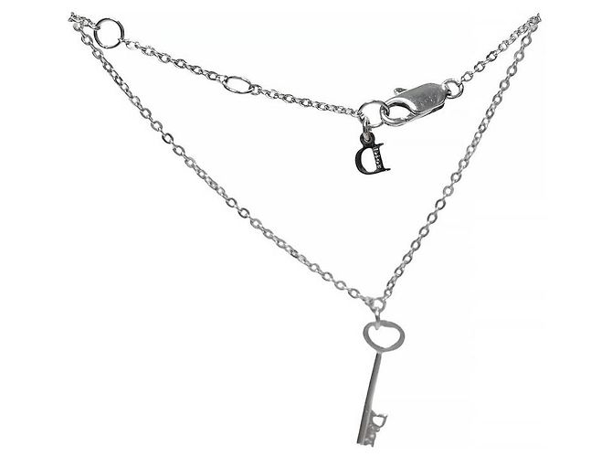 Pulseira Dior Key prata - vista 4