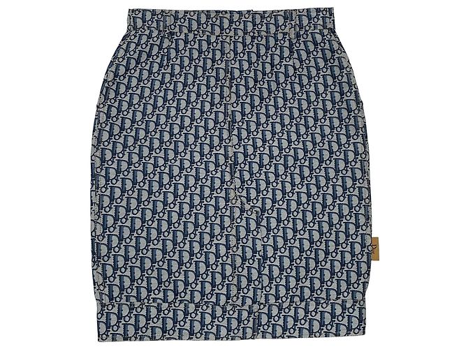 Dior Gonna midi Christian Oblique - vista 2