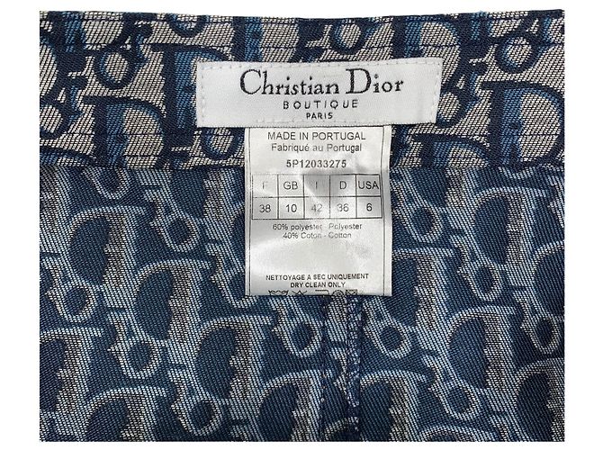 Dior Gonna midi Christian Oblique - vista 5