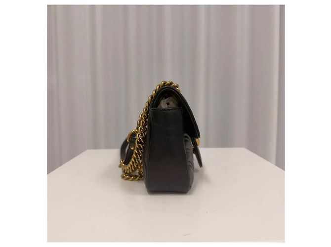Gucci Borsa a tracolla mini Marmont Matelassé - vista 3