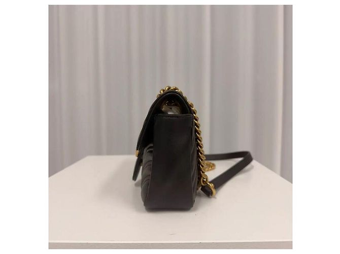 Gucci Borsa a tracolla mini Marmont Matelassé - vista 4