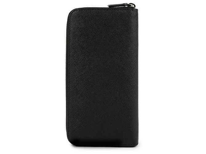 Prada Saffiano Wallet Black Leather - view 5