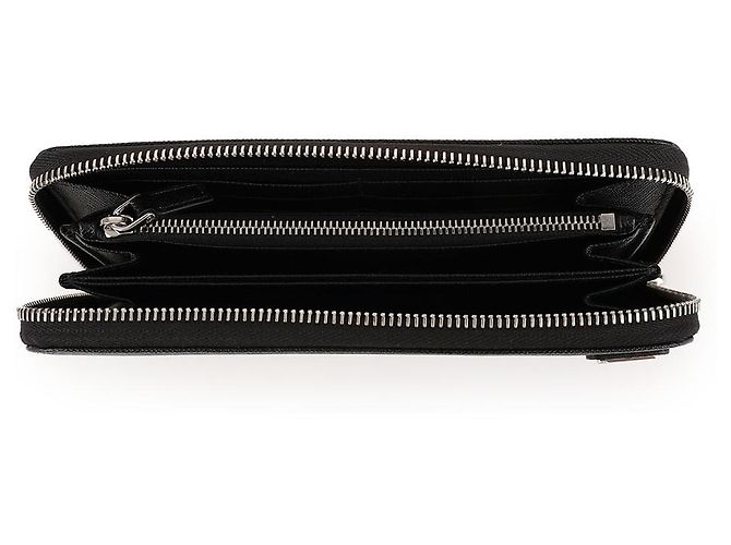 Prada Saffiano Wallet Black Leather - view 7