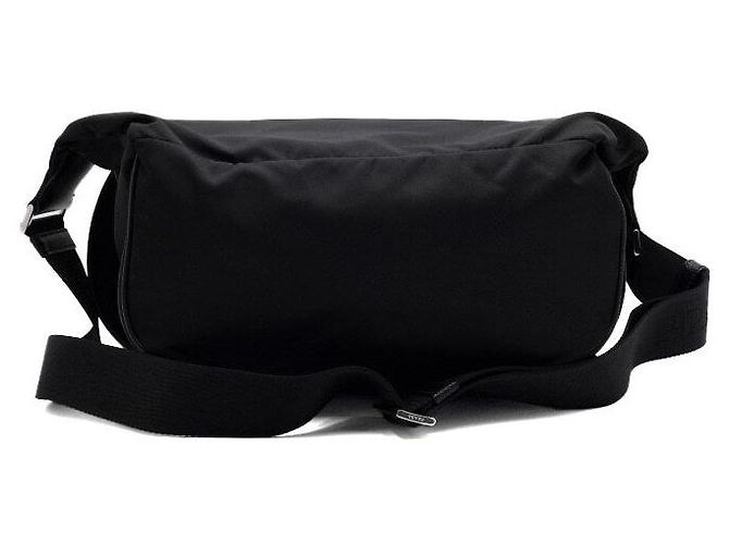 Prada Borsa a tracolla da uomo Medium Biker in Re-Nylon nera - vista 4