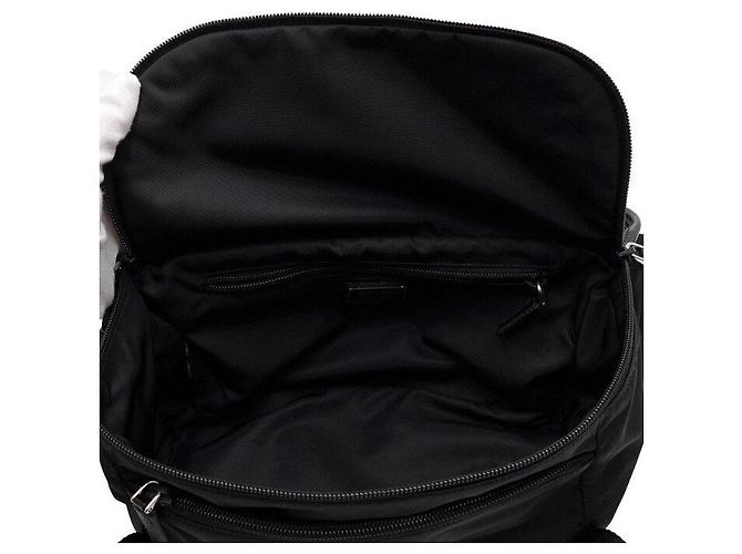 Prada Borsa a tracolla da uomo Medium Biker in Re-Nylon nera - vista 5