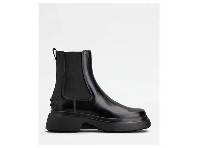 Tod's Botines Chelsea de cuero - vista 3