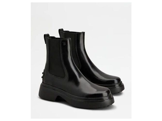 Tod's Botines Chelsea de cuero - vista 4