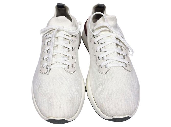 Brunello Cucinelli Strick-Sneaker Weiß - Ansicht 2