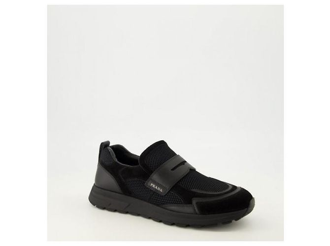 Prada Mesh-Leder-Sneaker - Ansicht 6