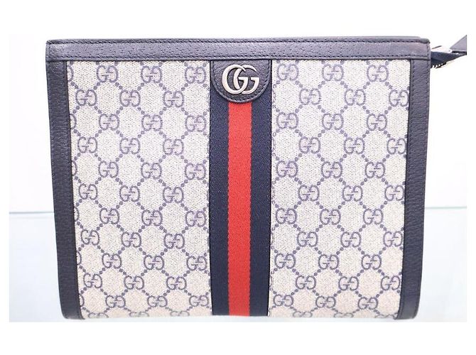 Gucci Clutch Ophidia GG Supreme - vista 3