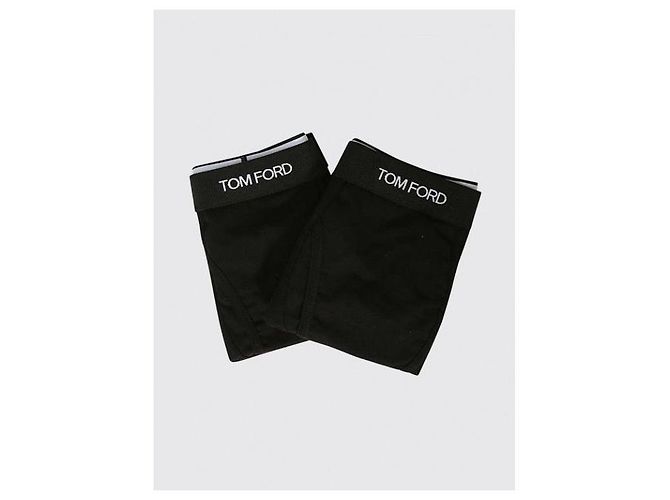 Boxer brief Tom Ford uomo nero in cotone - vista 5