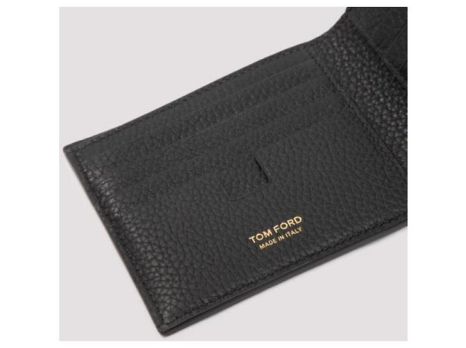 Tom Ford Grain Leather Classic Bifold Wallet - view 7